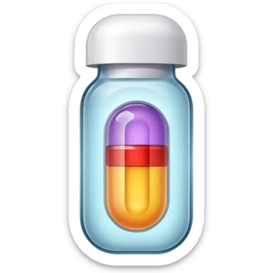 medicine Capsule sticker