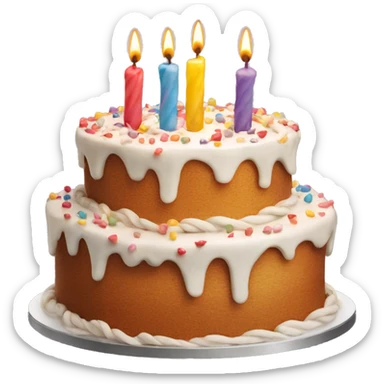 Birthday Cake sticker