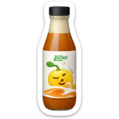 Alioli sauce sticker