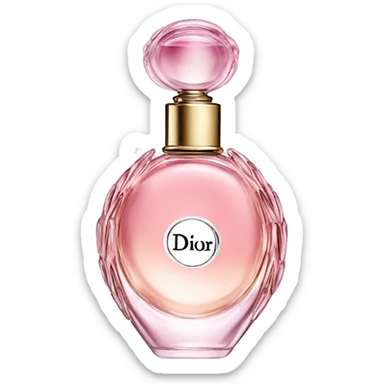 Dior perfume sticker