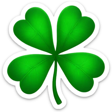 Irish Shamrock sticker
