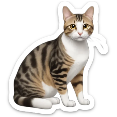 cat-fashion-show sticker