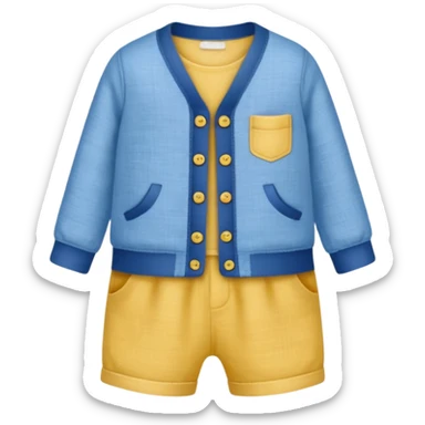 Children clothes sticker