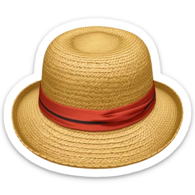 Luffy's strawhat sticker