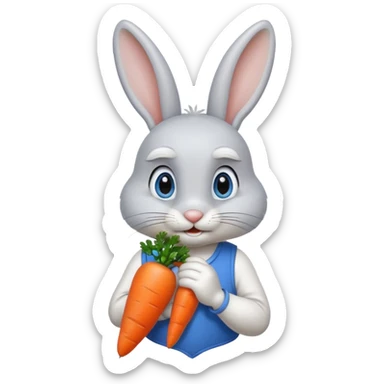 Bugs Bunny from Looney Tunes sticker