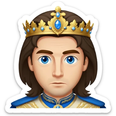 Russian prince Alexander Nevsky sticker