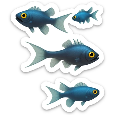 Devil’s hole pupfish sticker