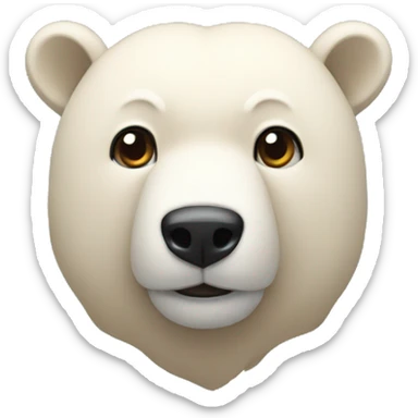 Oso de agua microscópico  sticker