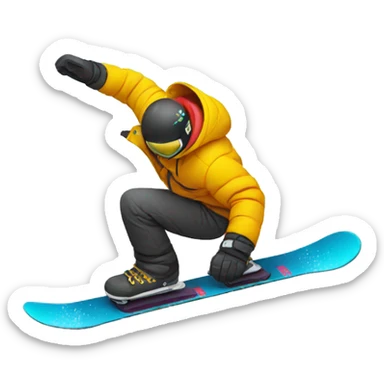 snowboard sticker