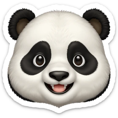 Po from the Kung Fu Panda movie sticker