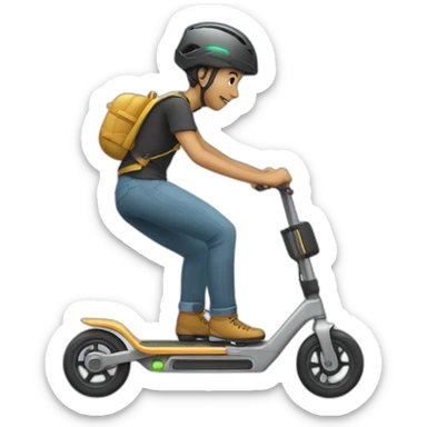patinete eléctrico sticker
