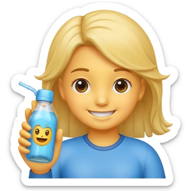 puedes crear unemojis de una niñera sticker