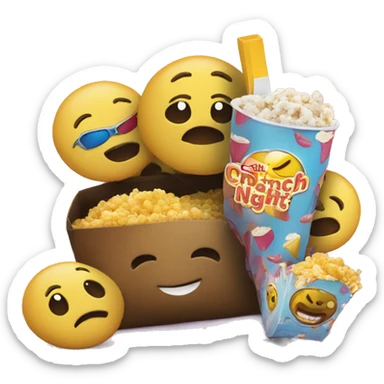 CRUNCH Movie Night Sweepstakes & Instant Win Game sticker