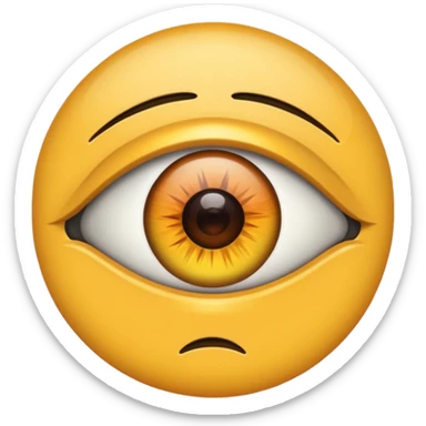 Eye twitch sticker