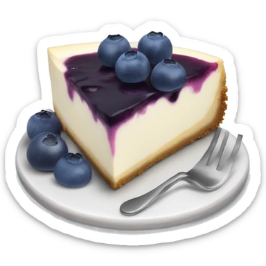 Blueberry Cheesecake  sticker
