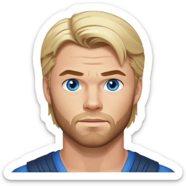 chris hemsworth sticker