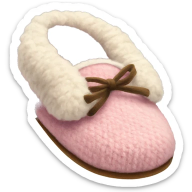 Cosy slippers sticker