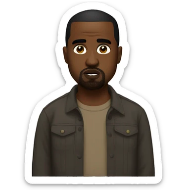 Kanye west sticker
