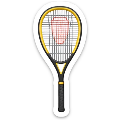 Raqueta  squash sticker