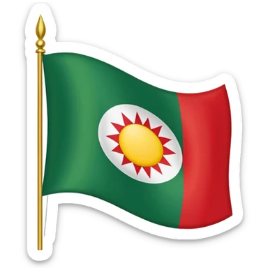 Kürdistan Flag sticker