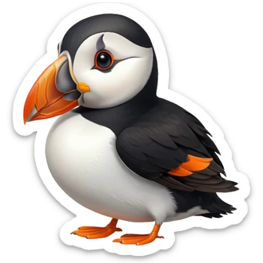 Puffin sticker