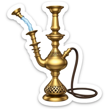 Village hookah sticker
