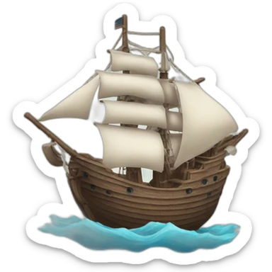 Ship sticker