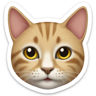 Cat sticker