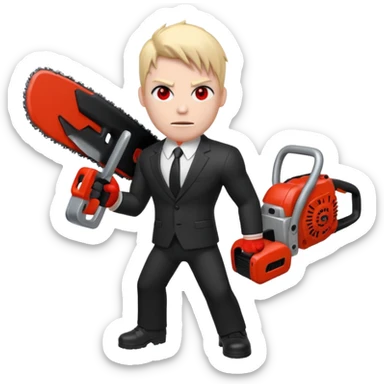 Chainsaw man sticker