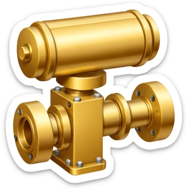 Golden Compression Vice sticker