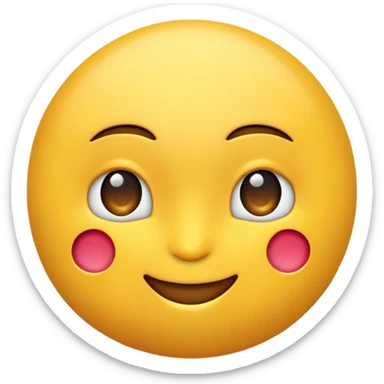 Elle öpücük atan emoji sticker