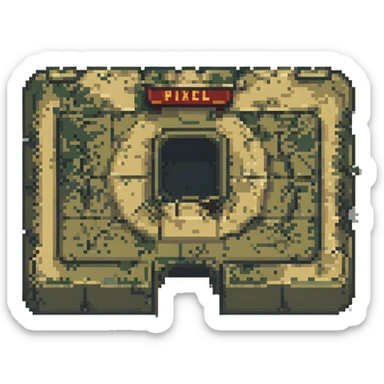 military training ground sticker