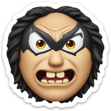 Gene Simmons sticker