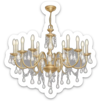 chandelier sticker