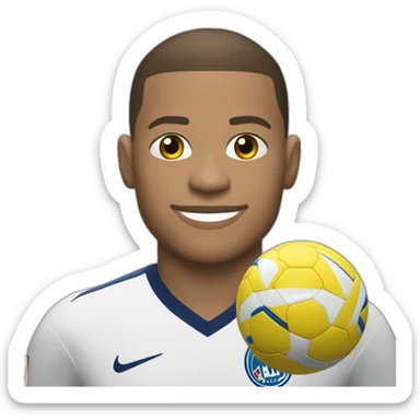 Mbappé qui you au jeux video  sticker