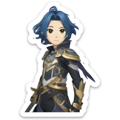 Genshin impact Aether sticker