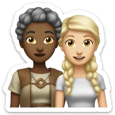 Glenda and elphabet wicked ￼ sticker