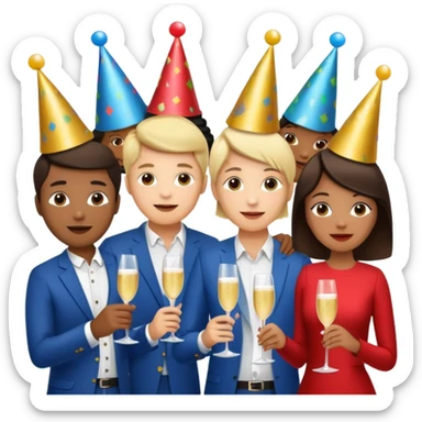 INDEPENDENT AI Events foster a vibrant community uniting theatre, creative industries, and AI, encouraging innovative collaborations and artistic growth, led by Ivan and Maxim. sticker