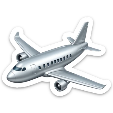 AIRPLANE WITHOUT BACKGROUND sticker