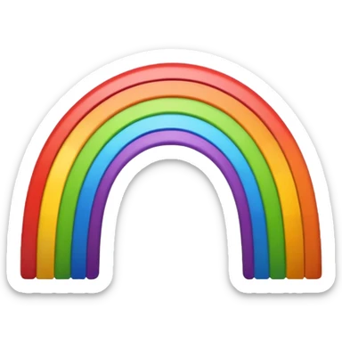 rainbow sticker