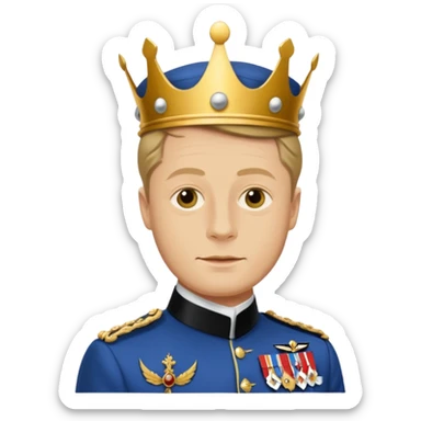 King Edward Viii eldest son of King George V sticker