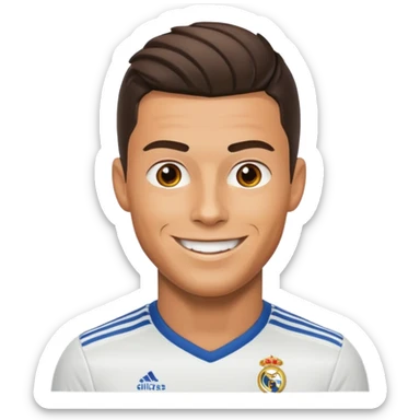 Sa un emoji de CR7  sticker