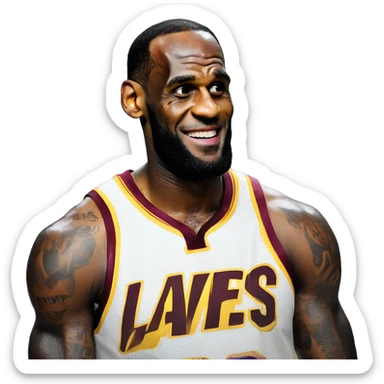 lebron james sticker