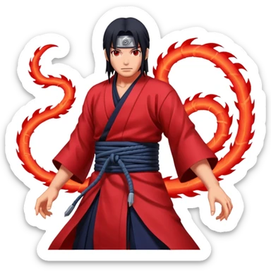 Itachi susanoo  sticker