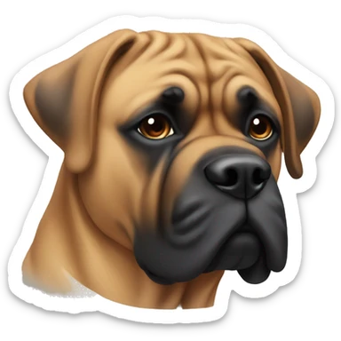 Bullmastiff sticker