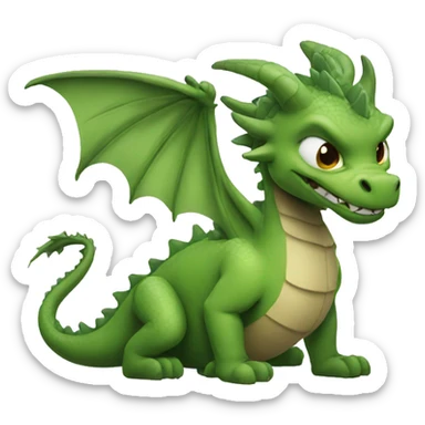 DRAGON sticker