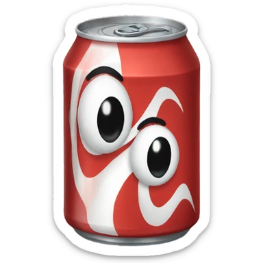can of soda  sticker