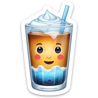 ice americano sticker