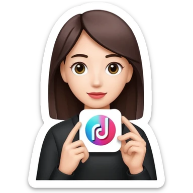  la certification  Tik Tok sticker