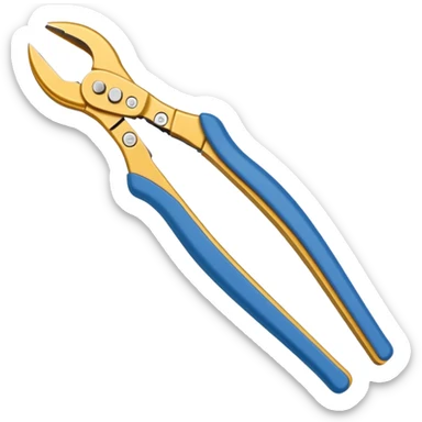 bent nose Pliers sticker
